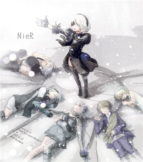 Want to discover art related to nierreplicant? NieR Replicant / Gestalt / Automata (With images) | Nier ...