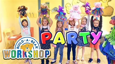 Build a bear birthday barty invitations ideas. BIRTHDAY PARTY at Build A Bear Workshop Leicester UK - YouTube