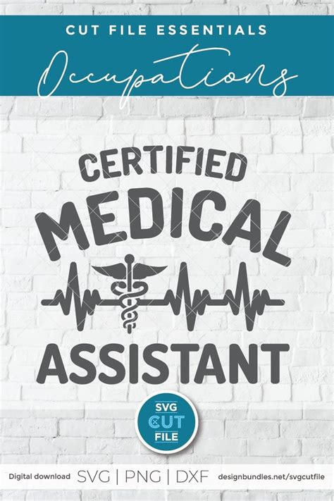 Today's medical assistant , 4th edition book and workbook with simchart for the medical. Certified Medical Assistant svg - a CMA heart svg file ...