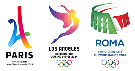 Organisers say the logo brings together iconic symbols of sport, the olympics and france. Paris, L.A. and Rome Unveil Official Logos For The 2024 ...