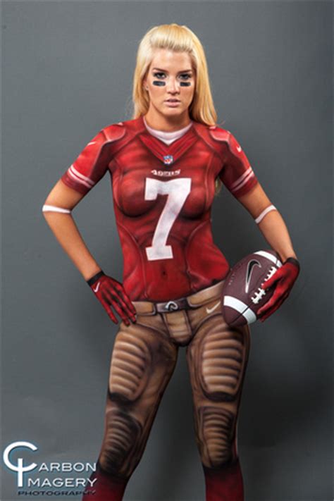 Body painting by lynn schockmel. Carbon Imagery Photography | NFL: JAN 31 Super Bowl XLVII ...