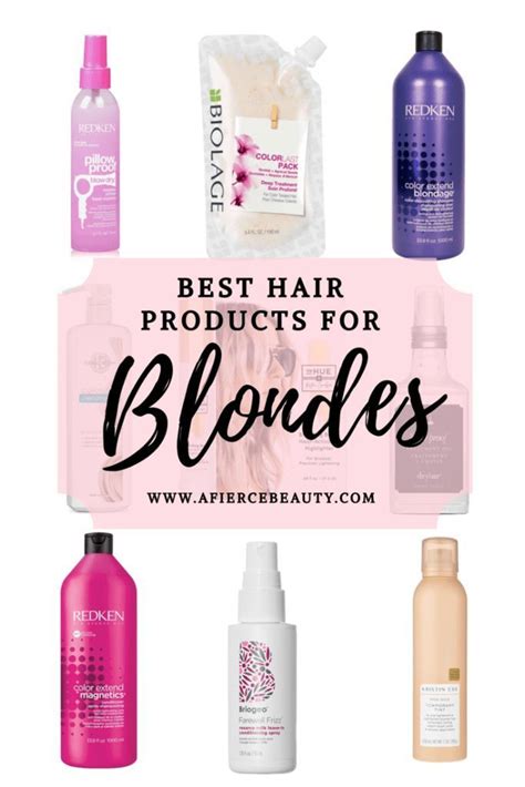 Strength cure blonde shampoo and conditioner duo. 15+ Best Hair Products For Blondes | A Fierce Beauty ...