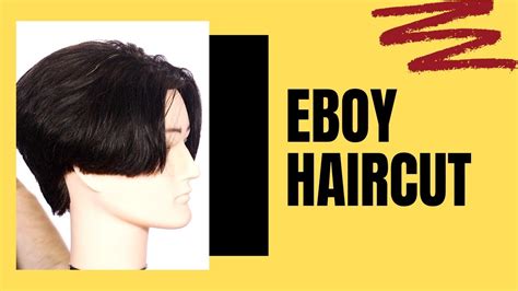 Most of the hair parts to the sides with a few strands whisked down the middle. EBOY Haircut - TheSalonGuy - YouTube