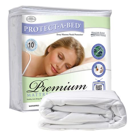 Sleep safe™ premium mattress protector. Protect-A-Bed Premium Mattress Protector - Queen - Home ...