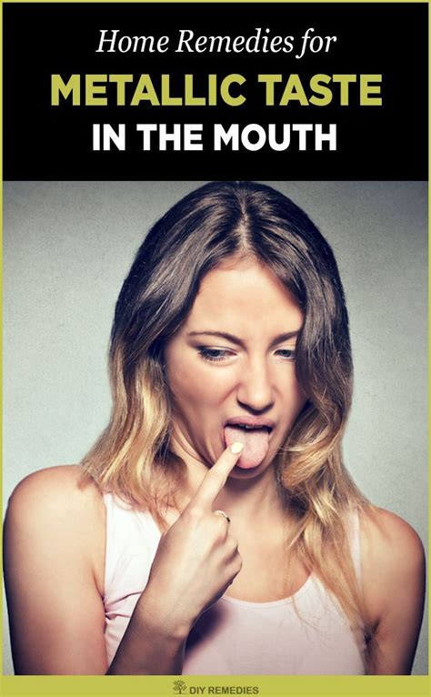 The 25+ best Metallic taste in mouth ideas on Pinterest | Mouth tastes ...