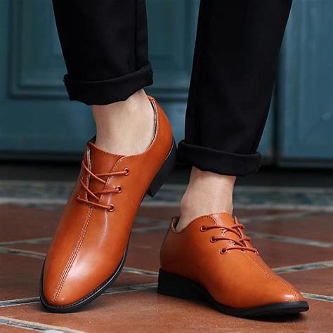 Chaussure costume homme chaussure homme tendance chaussure garcon bottes homme chaussure mode chaussette chaussures habillées pour hommes chaussures de luxe. Chaussure costume homme orange - Sebola.fr