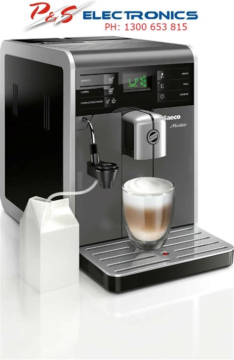 Coffee machines for home beans and brews delivery man. Philips Saeco Moltio Super-automatic espresso machine ...