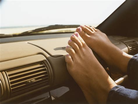 Well saw some seeds opened in the back of my car, assumed a mouse got in or a chipmunk. #FootSelfie -- Would You Tweet Your Naked Feet? | HuffPost