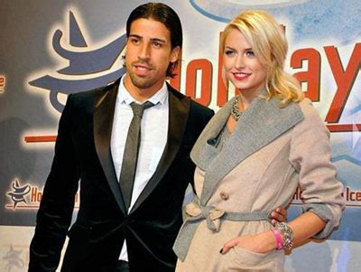 Sami khedira best football player profile and phot. Sami Khedira Girlfriend Lena Gercke 2012 | All Sports Players