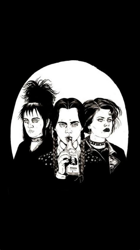 The new addams family is an interesting case. Lydia Deetz, Wednesday Adams, and Nancy Downs. | Art ...