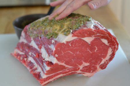 Place prime rib fat side up on rack. Dijon Mustard Prime Rib Recipe : Sprinkle the ribs with ...
