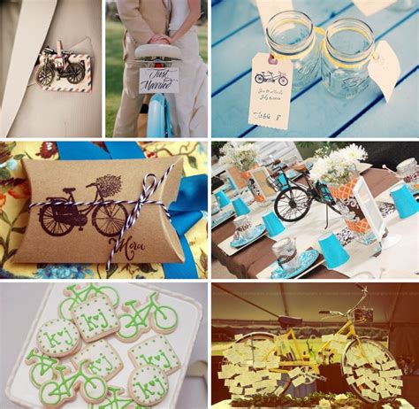 There are so many ways you can tie these bicycle themed wedding ideas into your. Pin on Decor & Details