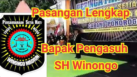 Dari pengalaman saya, hal ini sempat menimbulkan lama proses adaptasi si kecil ke pengasuh memang berbeda pada tiap anak. Pasangan Lengkap Bapak Pengasuh SH Winongo saat Suran 2017 ...