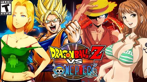 Want to see what happens when goku battles naruto? DRAGON BALL Z vs. ONE PIECE (demo) | Goku/Vegeta Arcade ...