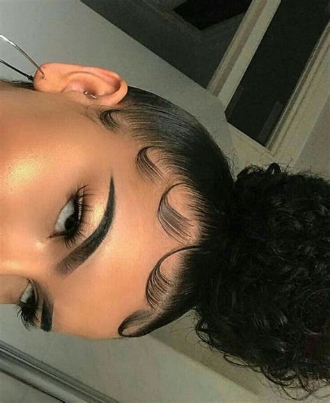 ( and grow your baby hair back). baby hair bun #babyhair #edges #haistyles #postbad ...