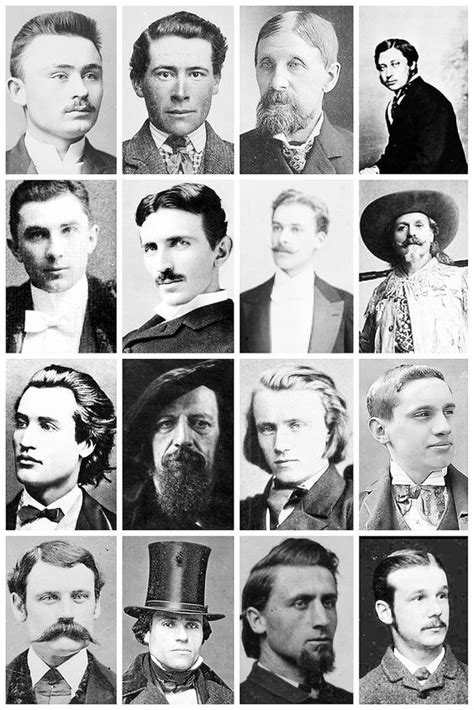 The victorian era had presented a plenty of hairstyles for the men. Amazing Vintage Collection of Men's Hairstyles in the Past ...