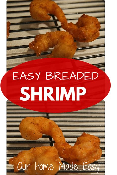 But we did like the mustard sauce as a change. Easy Breaded Shrimp Recipe | Our Home Made Easy