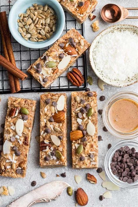 I tested over a dozen recipes and this is use a creamy nut butter for this recipe to achieve the best results, because chunky nut butters may not hold the granola bars together as well. Homemade Diabetic Granola Bars / No Bake 5 ingredient granola bars make the perfect easy ...