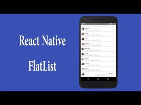React native flatlist can have performance issues sometimes depending on the list causing laggy or janky scroll. react native flatlist with example | react native tutorial ...