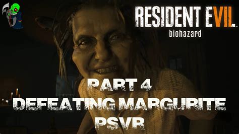 For this fight, you should have a lot of shotgun ammo and burner fuel. Resident Evil 7 PSVR Part 4 - Defeating Marguerite! - YouTube