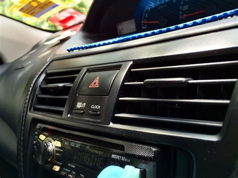 Turn the car on and the ac to max power, full blasting fan. DIY Fix Bad Smell in Car Air Conditioner with Lysol | Diy ...