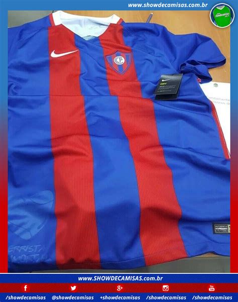 Caso se confirme, o modelo fabricado pela nike é listrado verticalmente em azul e vermelhas com e. Nova camisa titular do Cerro Porteño tem imagem vazada ...