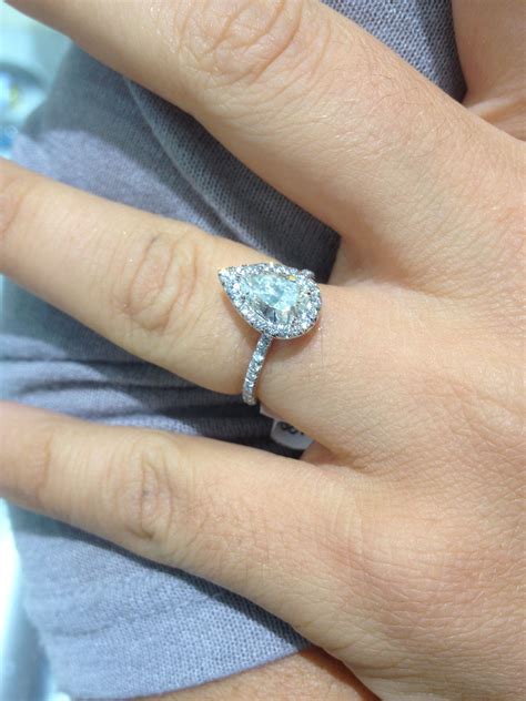 Now you can shop for it and enjoy a all you need to do is sort by 'orders' and you'll find the bestselling pear shaped engagement rings on aliexpress! Pin by Lauren B Jewelry & Diamonds on Hand shots | Pear shaped diamond, Engagement rings, Heart ring