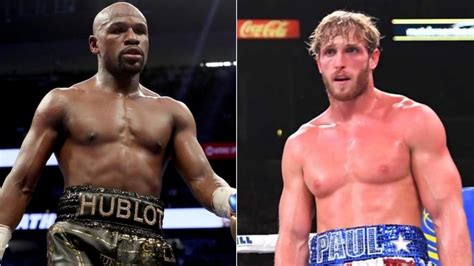 Mayweather with a smirk on his face. Logan Paul to face the same fate as Conor McGregor says ...