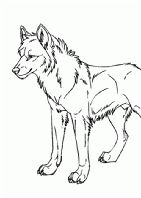 Educational fun kids coloring pages and preschool skills worksheets. Wolf - wild animals coloring pages for kids, printable free