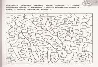 Kwiat doniczkowy, miś zimą, ślimak, wielkanoc,motyl nad kwiatem,koty, życie podwodne,bukiet, klaun. Matematyczne Kolorowanki Klasa 1 - SL