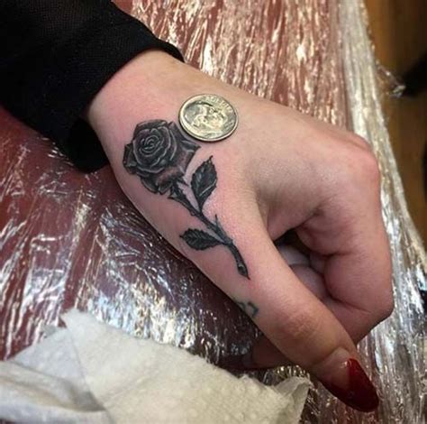 Discover lettering to symbols with these top 75 best finger tattoos. black rose finger tattoo siyah gül parmak dövmesi | Gül ...