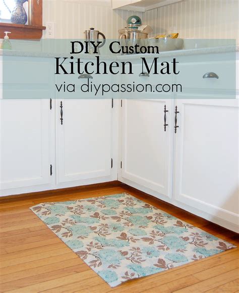 If there is any trimming that needs to be done, do so with a flooring or straightedge knife. Make your own DIY Vinyl Floor Mat | Vinyl floor mat, Kitchen mat, Frugal decor