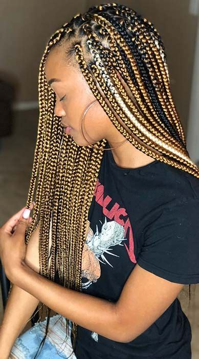 Find most affordable braided wigs for black women at rosebony. 25 Crochet Box Braids Hairstyles for Black Women | Box ...