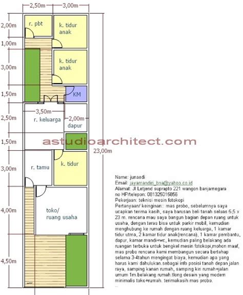 Desain rumah minimalis, kabupaten kudus. Rumah Minimalis Beserta Denahnya: terbaru: Denah Rumah 40 ...