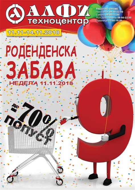 Алфи Техноцентар нуди специјални роденденски попусти » KumanovoNews
