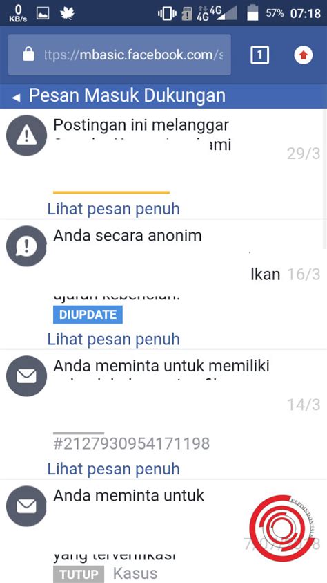 This app is 100 times lighter than the original facebook and uses less data and works in all network conditions. 2 Cara Melihat Pesan Masuk Dukungan Facebook di FB Lite dan Facebook Biasa - KEPOINDONESIA