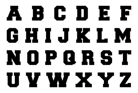 Letter stencils and number stencils size from 1/2 l to 48 letters. 9 Best Images of 2 Inch Alphabet Letters Printable - Small Alphabet ...