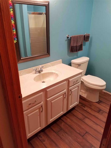 Learn how to remodel your bathroom in 7 simple steps. 4 Ways to Update Your Bathroom (Cheaply!) - Conger Construction, Inc