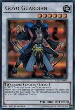 Here is the recipe for this alternative which however will be quite annoying to deal with. Goyo Guardian: deck recipe | YuGiOh! Duel Links - GameA
