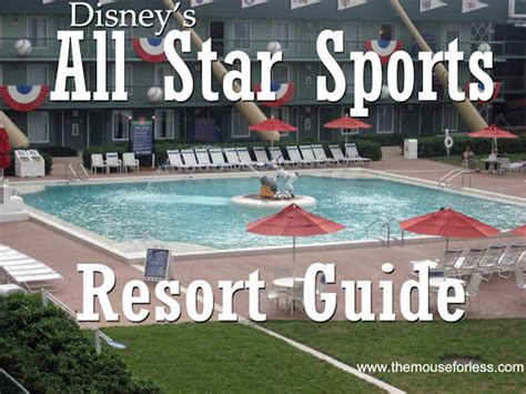 Il compte 1920 chambres et a ouvert le 29 avril 1994 sur le thème du sport1. Disney's All Star Sports Resort Guide | Walt Disney World