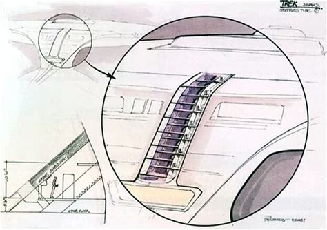 Starfleet ships — Enterprise D neck concept art by Andrew ...