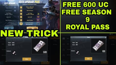 Buy 1 x 600 + 60 extra unknown cash discount: HOW TO GET FREE 600 UC, FREE SEASON 9 ROYAL PASS BEST ...