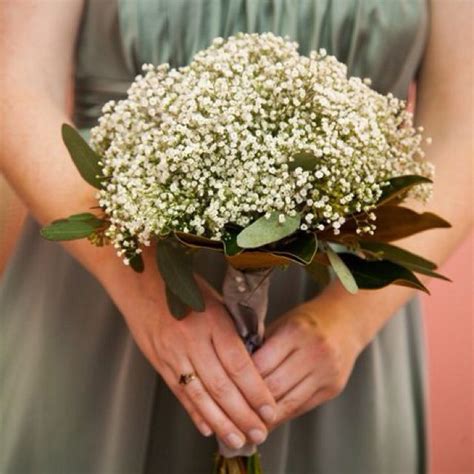 Maybe you would like to learn more about one of these? A pretty babies breath and magnolia bouquet. Photo by ...