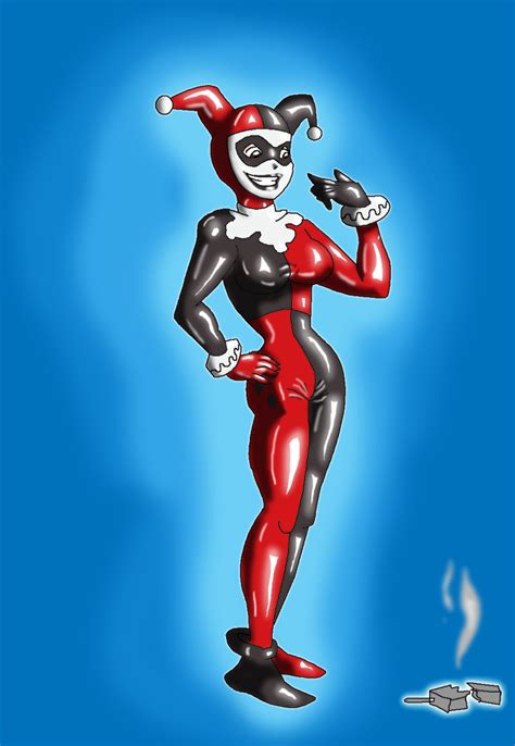 I worked at tg inc. Kas and living suit of harley quinn pt 3 by Vytz on DeviantArt