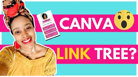 How to create templates in canva three different ways. How To Make a Custom LinkTree for Instagram with a Canva ...