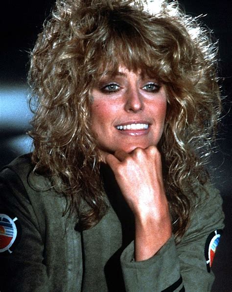 A few years after the release of the film, farrah was a guest on the tonight show during which johnny carson casually stuart craig, barry's assistant on superman: my farrah: Fawcett in Space