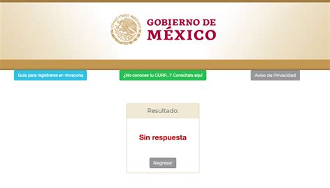 Después de ingresar su curp y validar que no es un robot, se. Por qué falla el sitio de registro de vacunación covid-19 del gobierno