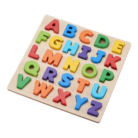 Earn score, create multicolored circles or finish the level before time ends. Spark. Create. Imagine. 3-D Wood Alphabet Puzzle Set, 26 Pieces ...