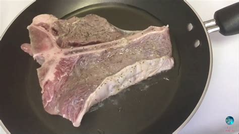 Pan Seared T Bone Steak | Cooking T Bone Steak On The ...