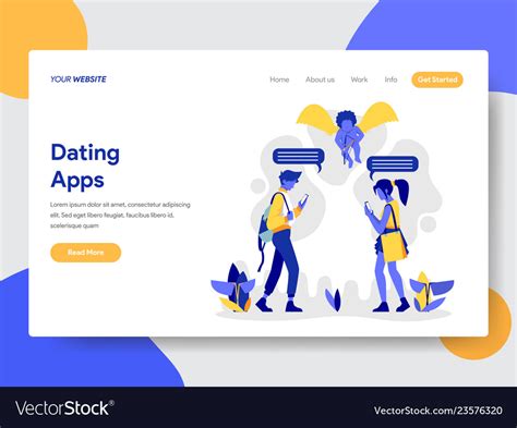 These 17 online dating apps, including tinder, bumble, and hinge, are the best platforms to meet someone online. Couple with dating apps Royalty Free Vector Image